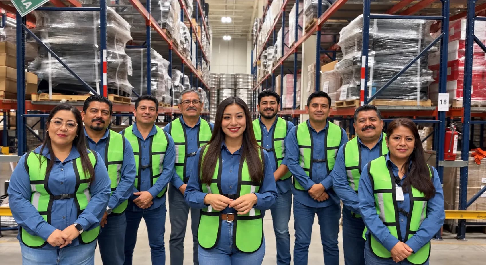Equipo de Amparts – Promare en el CEDIS Guadalajara